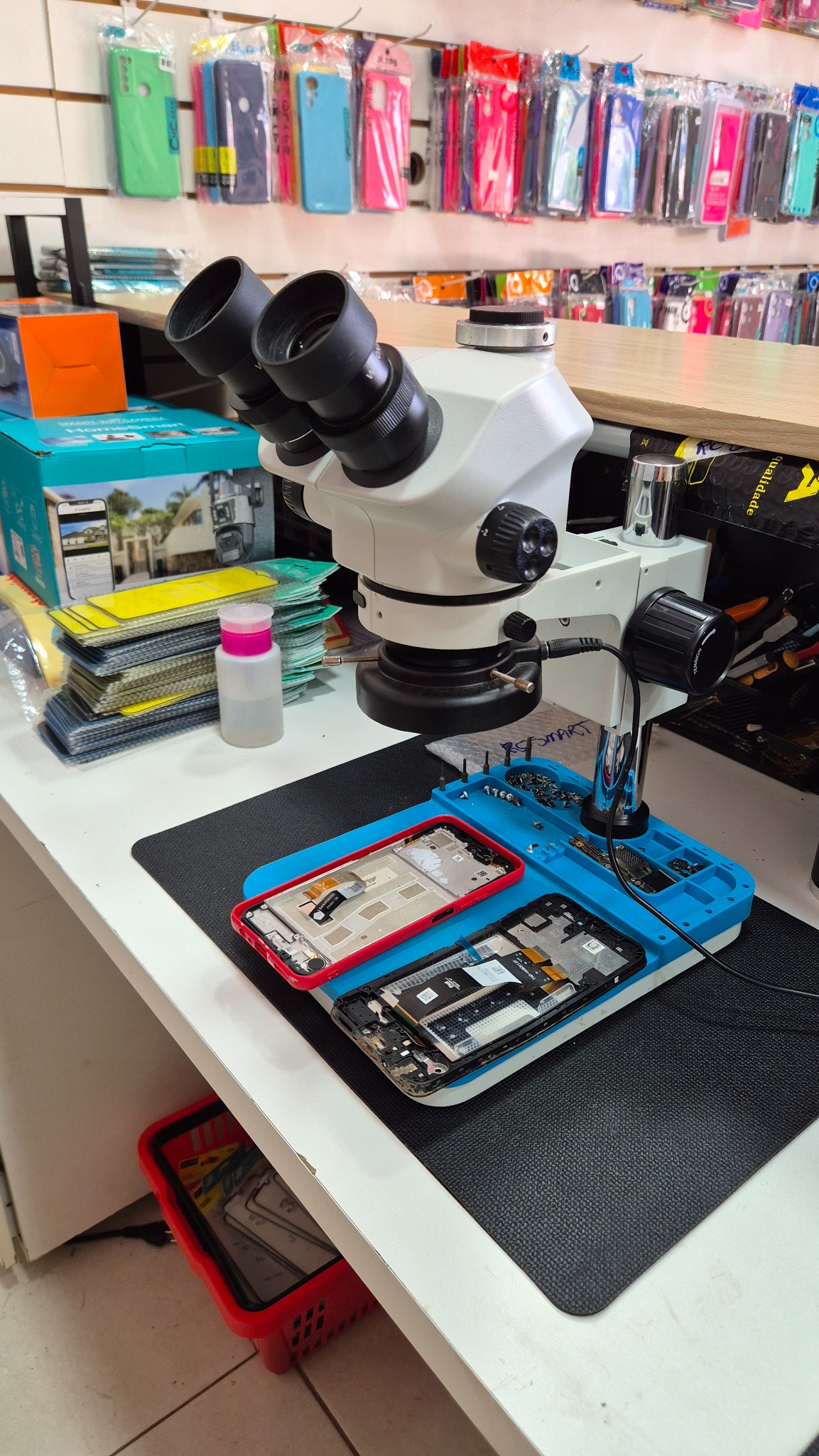 Bancada técnica da RC Smart